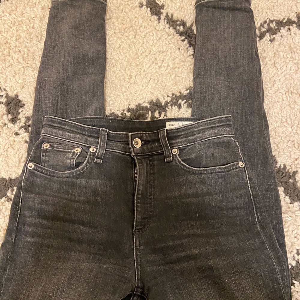 Rag and Bone High Rise Skinny